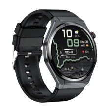 Blisbond Vertex Black AMOLED Bluetooth Calling Smart Watch